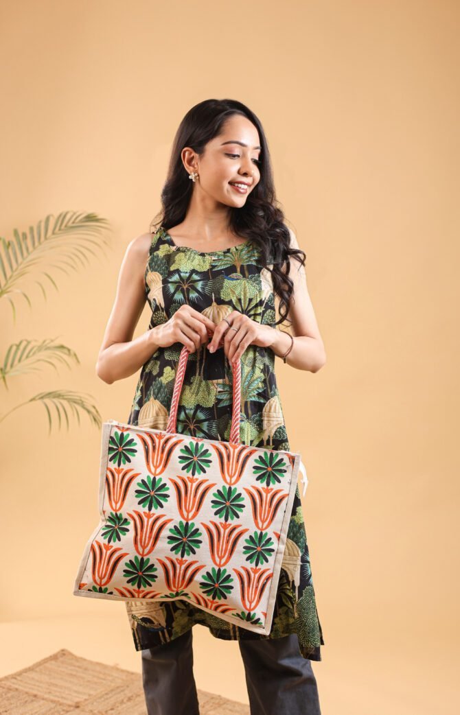 Elysian Tote – Where Artistry Meets Purpose - Image 2