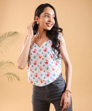 Prism Play Corset Top