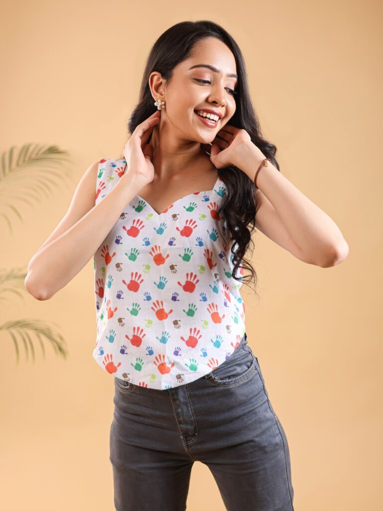 Prism Play Corset Top Online | Designer Women Corset Tops