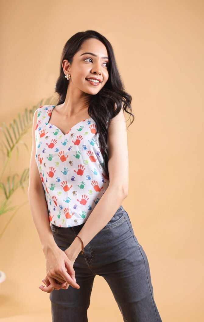 Prism Play Corset Top - Image 6