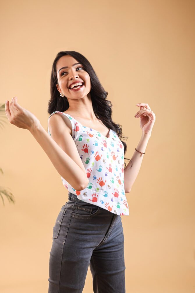 Prism Play Corset Top - Image 2