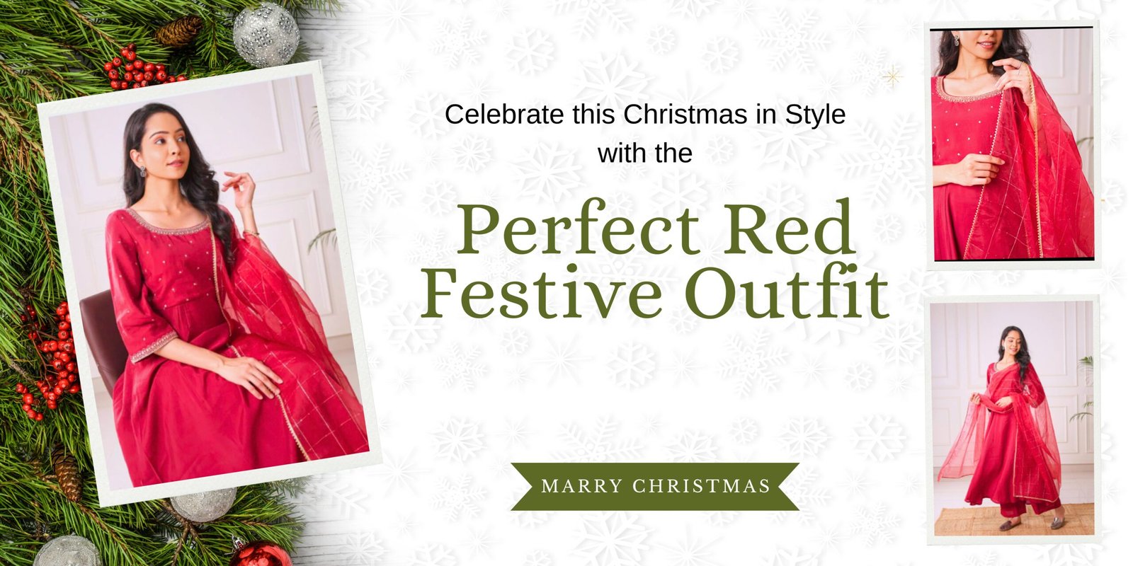 Celebrate Christmas in Style with the Perfect Red Festive Outfit
